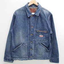 CALEEキャリーの18年製 Used 191B type denim jacket USED加工 デニム ジャケットをブランド洋服買取のエコスタイル渋谷店で買取致しました。状態は通常使用感があるお品物です。