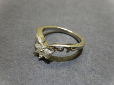 ノーブランド Pt950 0.15ct ダイヤモンド デザイン リングをブランド買取のエコスタイル銀座本店で買取致しました。状態は