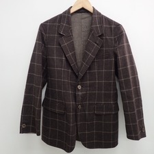 カルーゾのウィンドーペーン カシミヤジャケットを買取りました。ブランド古着売るならエコスタイルへ状態は通常使用感のある中古品