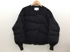 エコスタイル鴨江店にて、エンフォルドのジャケットを黒 ミリオーネ ノーカラーショートダウン買取しました。状態は通常使用感があるお品物です。