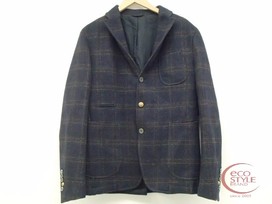 ジョンシープのウール　チェック柄　ジャケット　メンズの買取実績です。