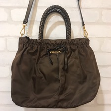 エコスタイル新宿南口店でプラダのリボンデザイン ナイロン 2WAYバッグをお買取しました。状態は通常使用感のあるお品物です。