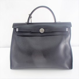 エルメスの黒　トワルアッシュ　エールバッグPM　の買取実績です。