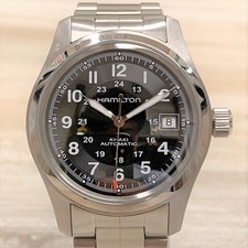 ハミルトン シルバー　H704450 　ステンレス　カーキ　オートマチック　腕時計 買取実績です。