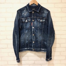 エコスタイル新宿南口店でディースクエアード（Dsquared2）のUSED加工 デニム ジャケットをお買取しました。状態は通常使用感のあるお品物です。