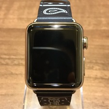 アップルウォッチ ×エルメス MQMQ2J/A Series 3 GPS+Cellularモデル 38mm シンプルトゥールエプロン・ドール 腕時計 買取実績です。