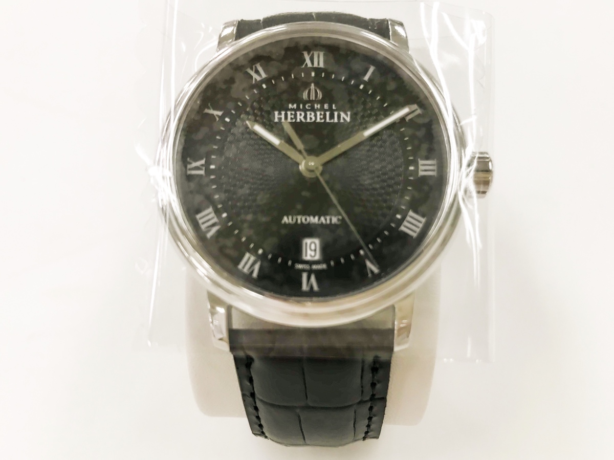 ミッシェルエルブランの1643/14　メトロポール　自動巻き時計の買取実績です。