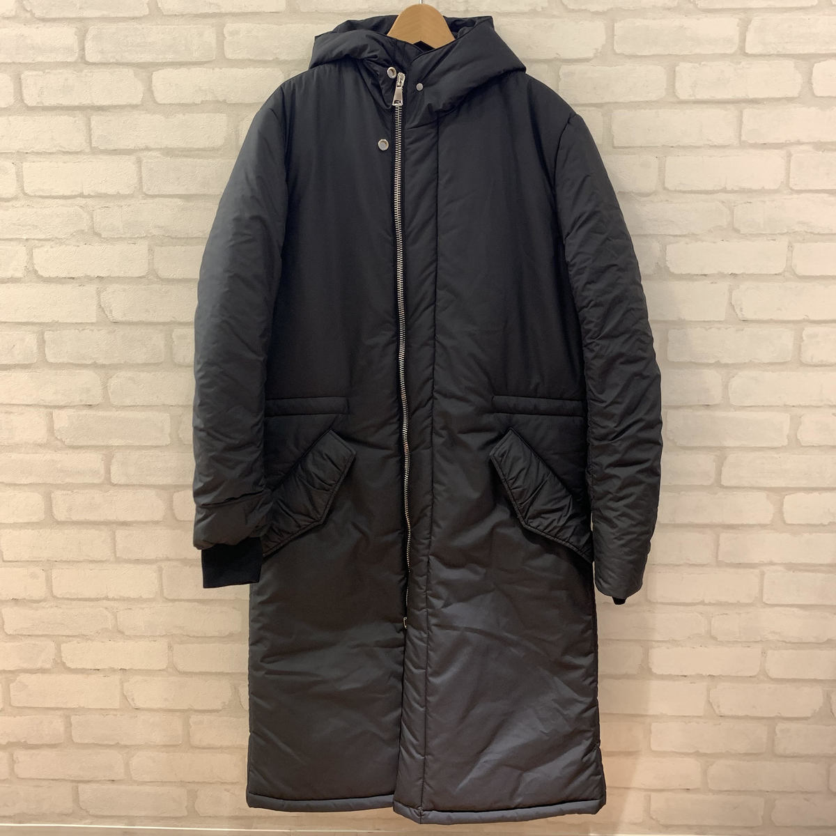 ダブルジェイケイの黒　1841　cf49k　beach　coat　コートの買取実績です。