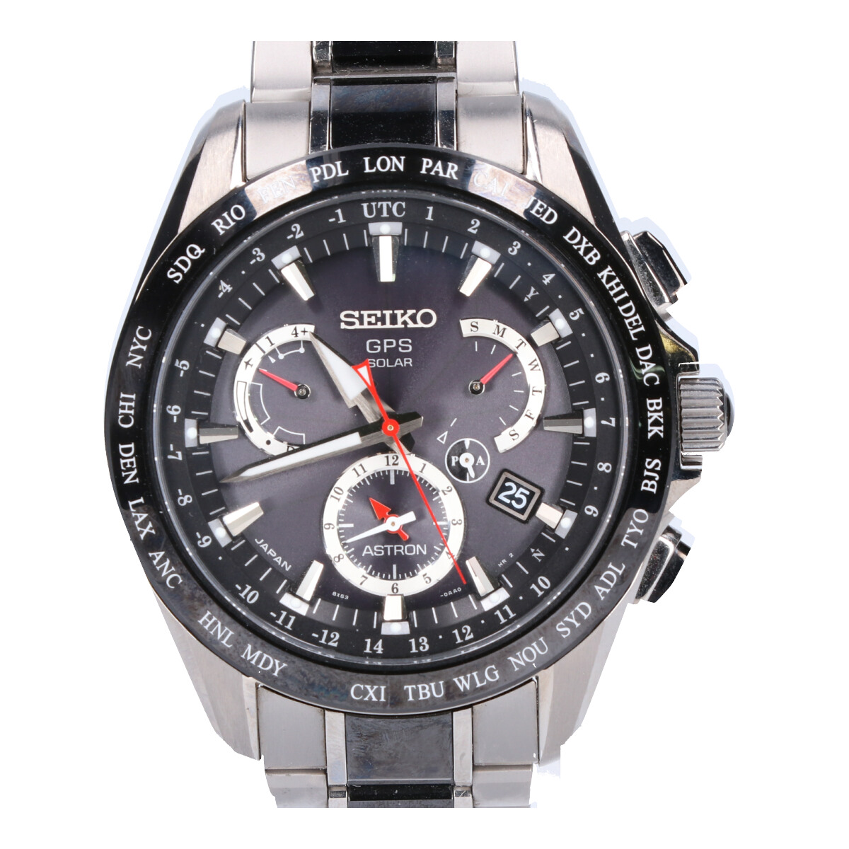 セイコーのSBXB041 8X53-0AB0 Astronアストロン GPSソーラー腕時計の買取実績です。