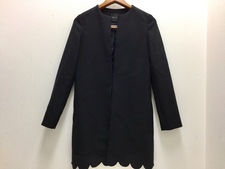 エコスタイル鴨江店にて、ヨーコチャンの黒のコート(YCC-117-064)を買取しました。状態は通常使用感のあるお品物です。