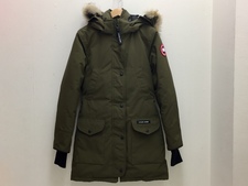 カナダグース カーキ TRILLIUM PARKA ファー付きダウンコート 買取実績です。