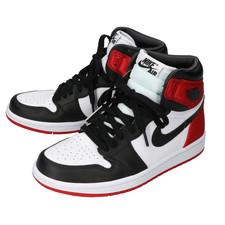 ナイキ CD0461-016 WMNS AIR JORDAN 1 RETRO HIGH OG　23.5cm　BLACK/BLACK-WHITE-VARSITY RED 買取実績です。