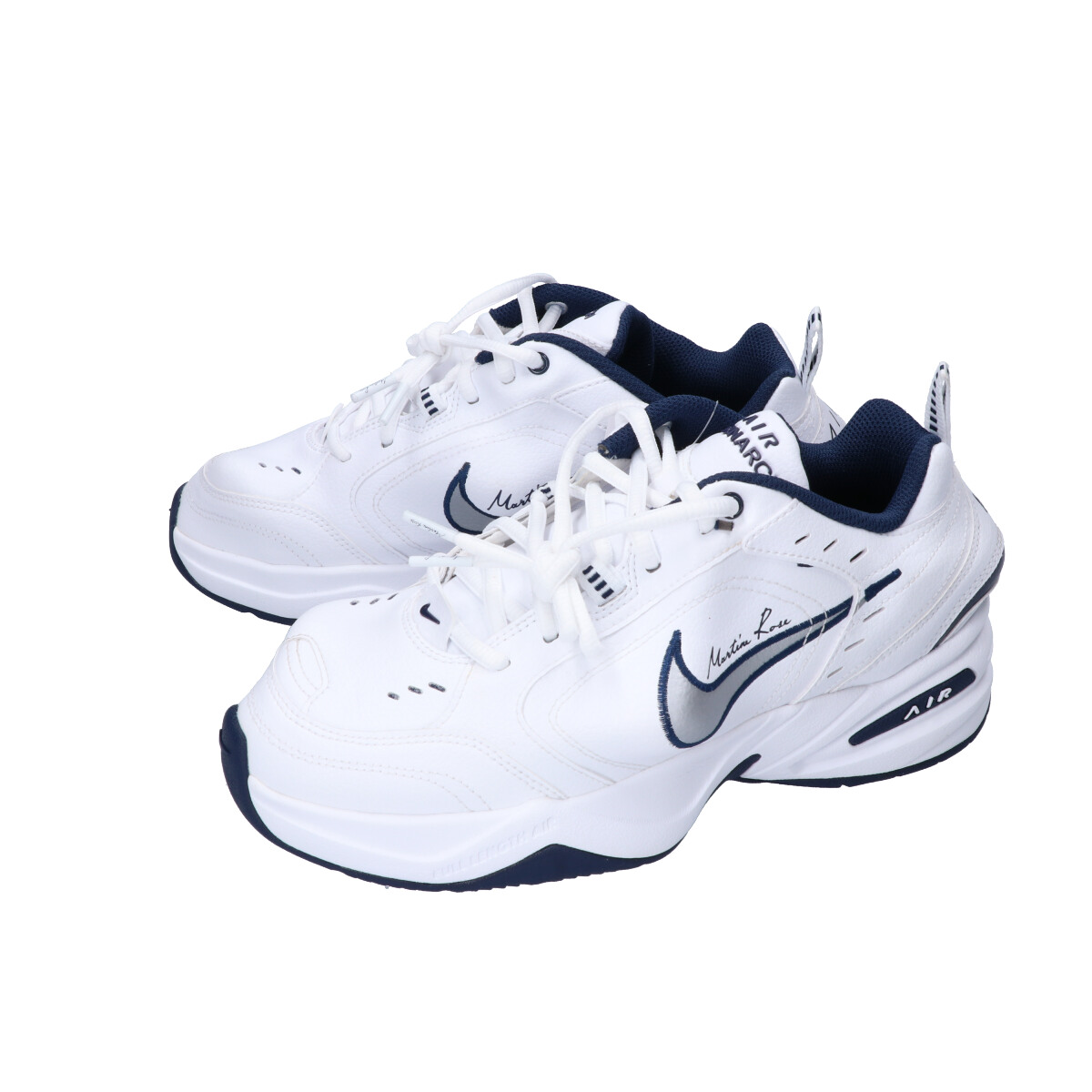 ナイキのAT3147-100 AIR MONARCH IV/MARTINE ROSE　MENS:24cm WMNS:24.5cm　WHITE/METALLIC SILVERの買取実績です。