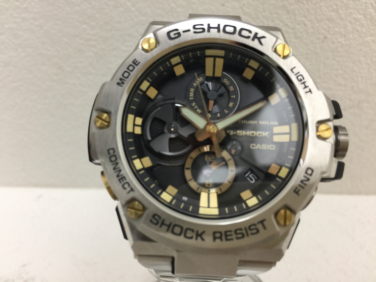 ジーショックのG-STEEL GST-B100D-1A9JF シルバー 腕時計の買取実績です。