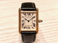カルティエ タンクLC W1529756 750YG クオーツ腕時計 買取実績です。