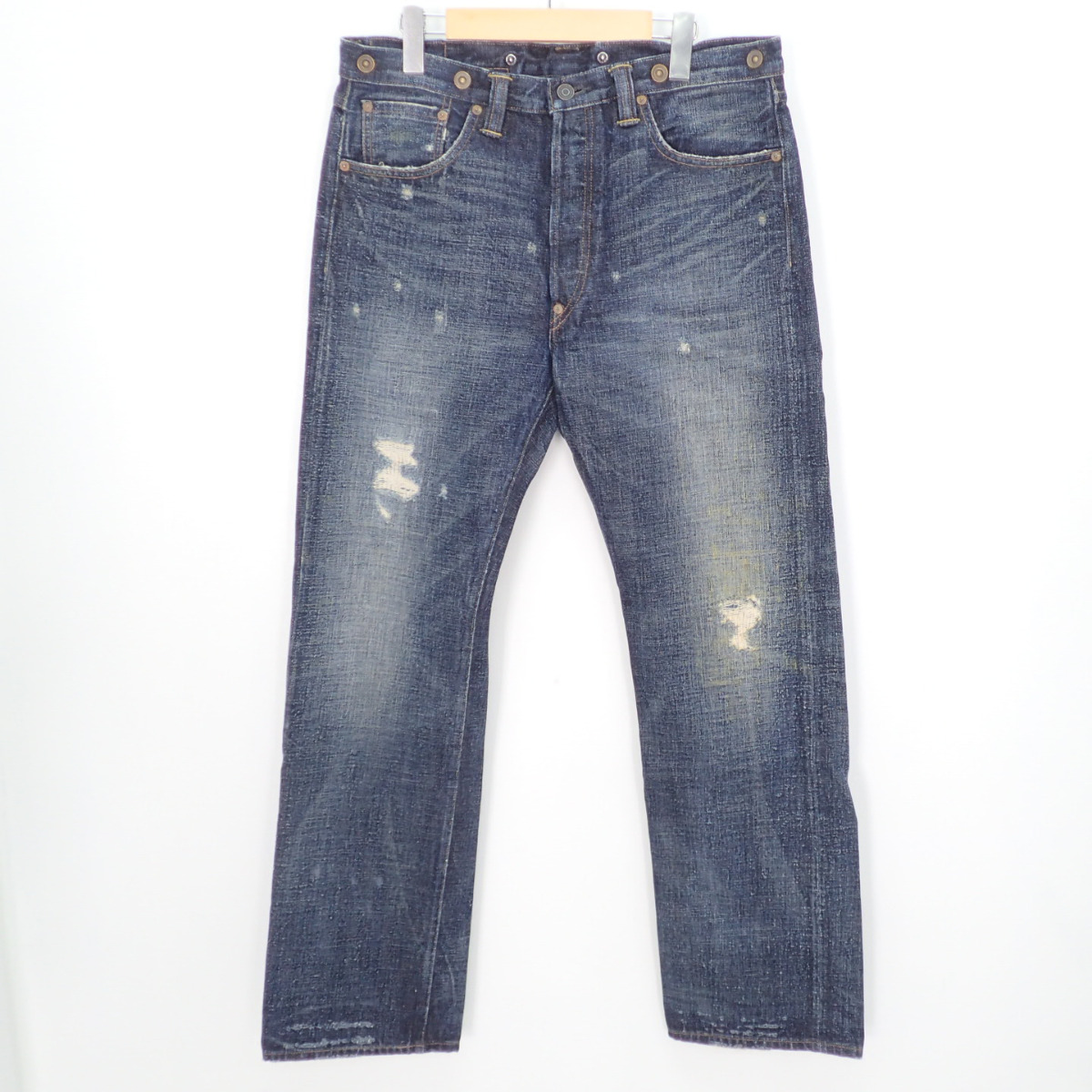 ラルフローレンの1933 BUCKLEBACK DENIM PANTS ダメージデニムパンツの買取実績です。