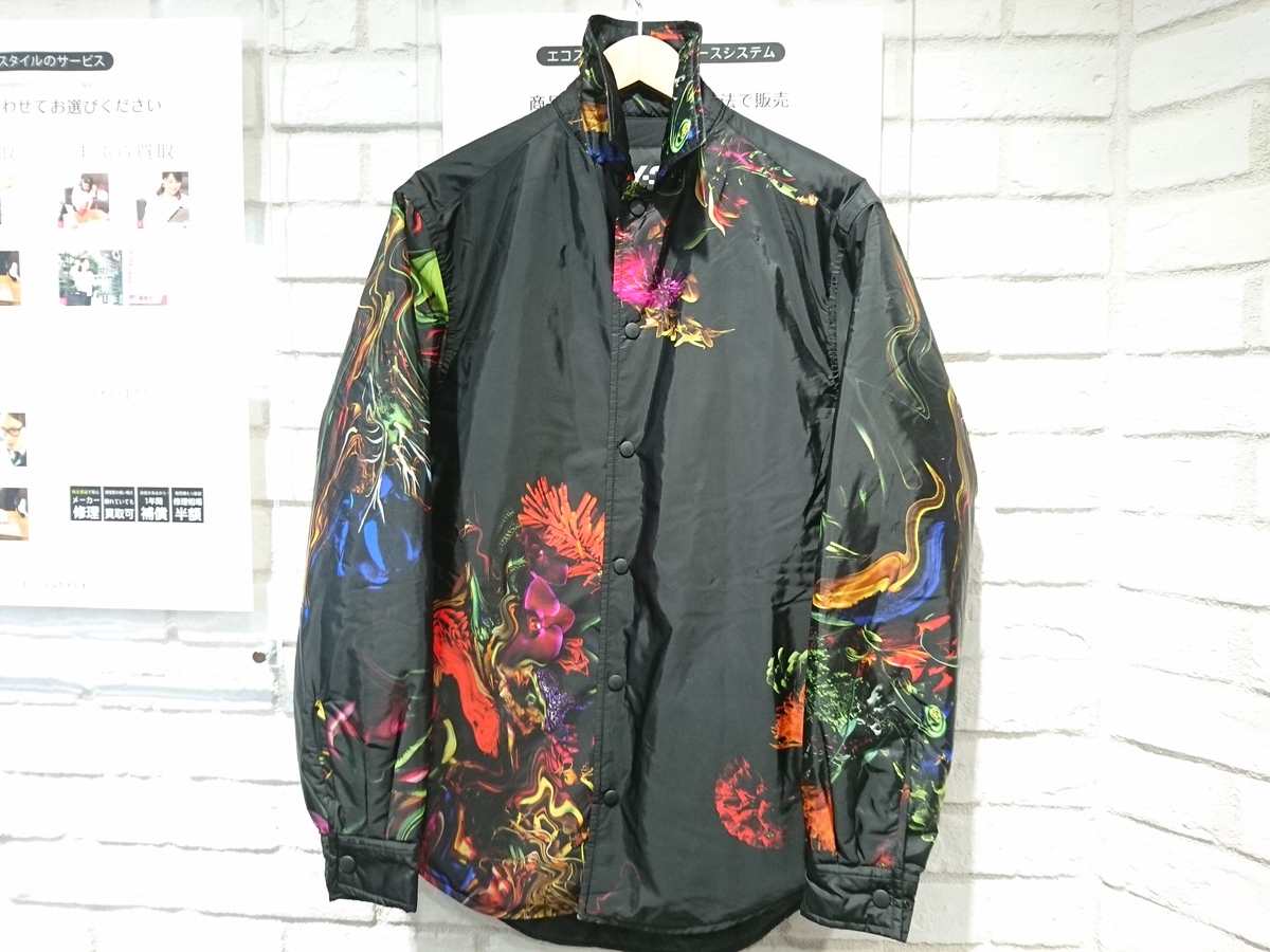 ワイスリーの19年 FN2784 U TOKETA AOP OVERSHIRT フラワープリント インサレーションシャツの買取実績です。