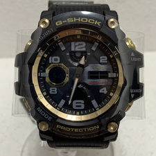 ジーショック 2018年　ブラック×ゴールド　 MUDMASTER　マッドマスター　GWG-100GB-1AJF　タフソーラー　腕時計 買取実績です。