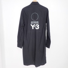 Y-3のDT9974 U Stacked Logo Long Shirt ロングシャツを買取しました。エコスタイル新宿店です。状態は若干の使用感がある中古品です。
