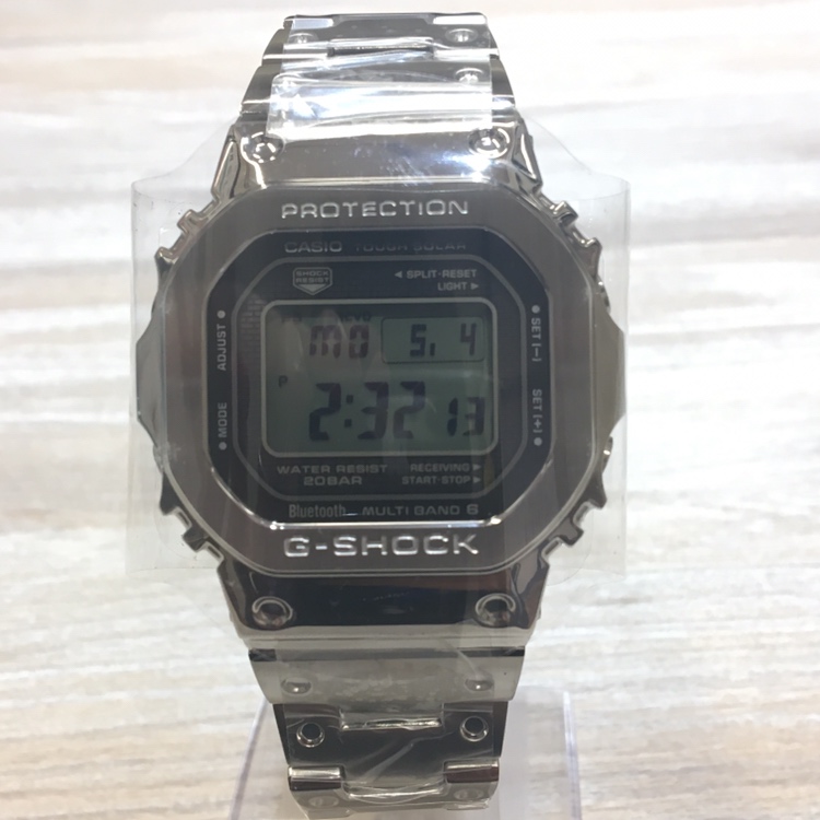 ジーショックのGMW-B5000D-1JF 35周年モデル フルメタル Connectedエンジン搭載 ステンレス タフソーラー電波 腕時計の買取実績です。