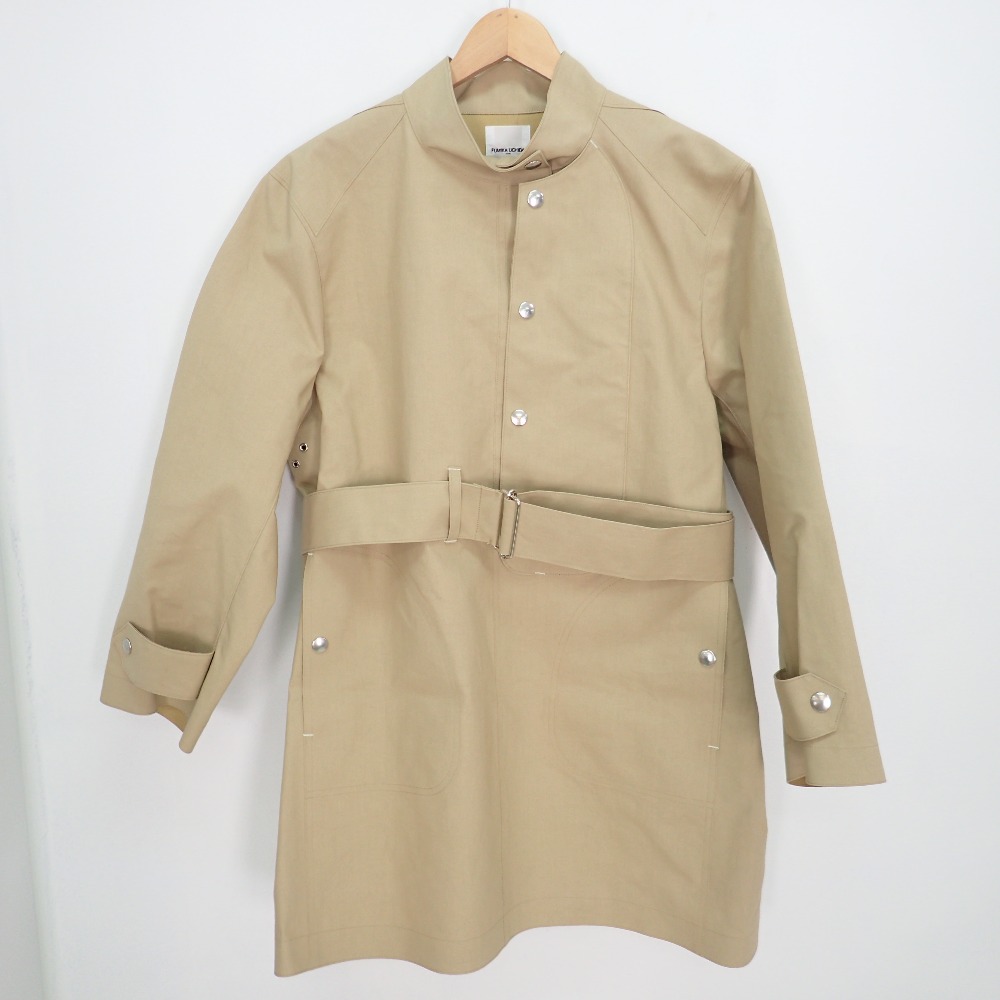 フミカウチダのFU-I-0T010 BONDING PULL-OVER COAT スタンドカラーコートの買取実績です。