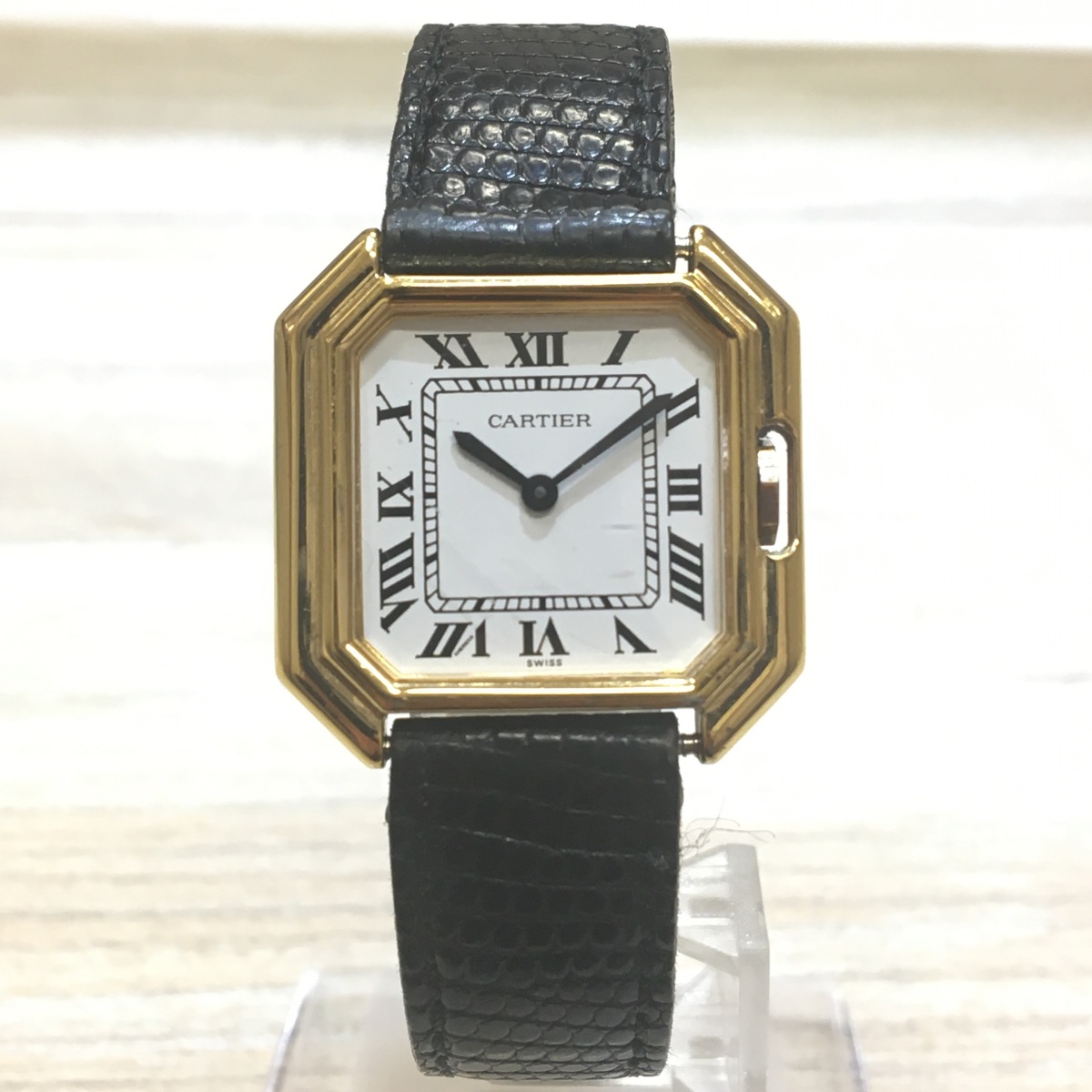 カルティエのK18素材 サンチュール オクタゴンケース 腕時計の買取実績です。