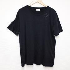 サンローランパリ 2017-2018年AWモデル　黒　クルーネック　オーバーサイズ半袖Tシャツ　533416 YB2WS 1001 買取実績です。