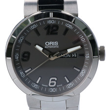 オリスの735-7651-4163M TT1 デイデイト シースルーバック 自動巻き時計を買取させていただきました。エコスタイル宅配買取センター状態は通常使用感のある中古品