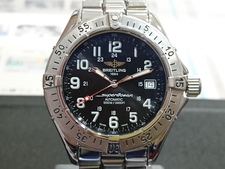 エコスタイル新宿店で、ブライトリングのA17340 スーパーオーシャン デイト 自動巻き腕時計を買取しました。状態は若干の使用感がある中古品です。