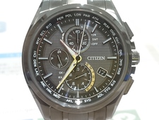 エコスタイル新宿店で、シチズンのAT8044-56E アテッサ クロノグラフ ワールドタイム ダイレクトフライト 腕時計を買取しました。状態は若干の使用感がある中古品です。