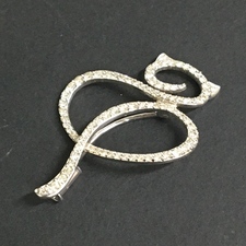 金 K18 0.7ｃｔ ダイヤ ブローチ 買取実績です。