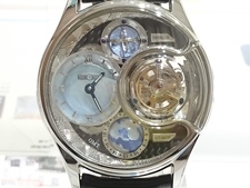 エコスタイル新宿店で、メモリジンのAT1118-SSBKBKR ステラ トゥールビヨン 自動巻き 腕時計を買取しました。状態は未使用に近い状態です。
