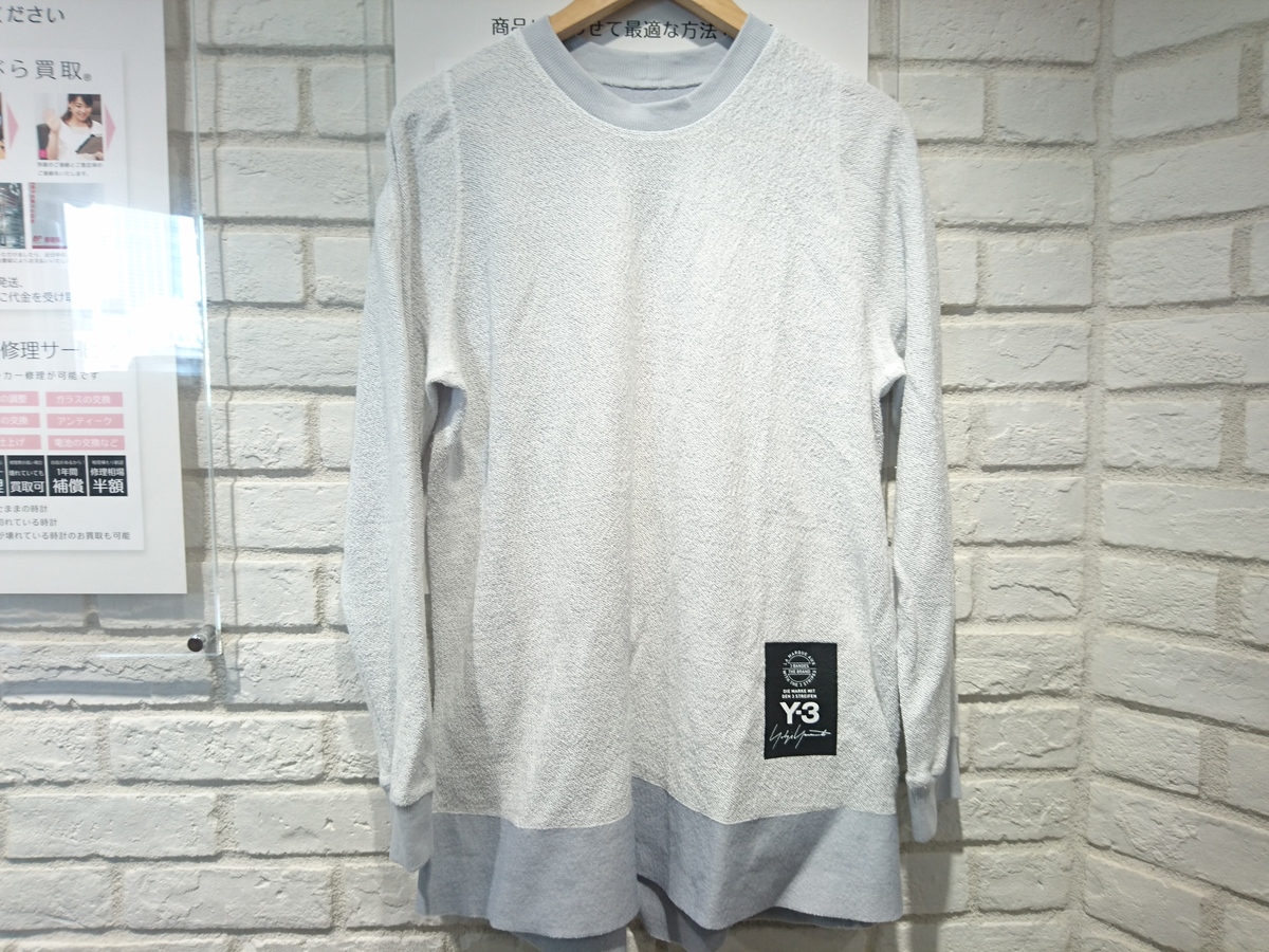 ワイスリーのCY6842 SHEER CRW SWEAT オーバーサイズクルーネックスウェットの買取実績です。