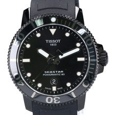 ティソのT120.407.37.051.00 SEASTAR 1000 POWERMATIC 80 シースター1000 自動巻き時計を買取させていただきました。エコスタイル宅配買取センター状態は中古美品