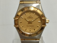 エコスタイル浜松入野店で、オメガのコンステレーションの1262.10 SS×YGのクオーツ時計を買取りました。状態は通常使用感があるお品物です。