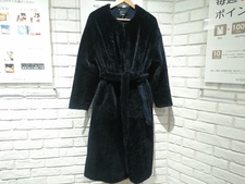 エコスタイル新宿店で、エブール2810200022 ノーカラー ベルト付き リアルムートン オーバーコートを買取しました。状態は綺麗な状態の中古美品です。