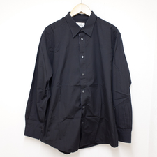 エルメス ブラック コットン/一部シルク 袖口セリエ釦 長袖シャツ 44 買取実績です。