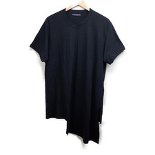 ヨウジヤマモト 2019年SS　リネン混　アシメントリー半袖Tシャツ　HH-T56-070　Diagonal Switch Short Sleeve Tee　 買取実績です。