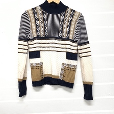 エコスタイル銀座本店で、マメの18年秋冬のMM18AW-KN041のブラウン系のハイネックのセーターを買取りました。状態は若干の使用感がある中古品です。