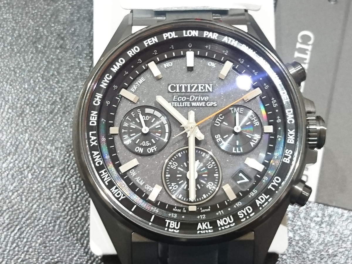 シチズンのCC4004-58E アテッサ エコドライブ クロノグラフ 腕時計の買取実績です。