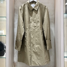 エコスタイル渋谷店で、ナナミカのベージュのSUBS766のステンカラーコートを買取しました。状態は使用感が少なく綺麗なお品物です。