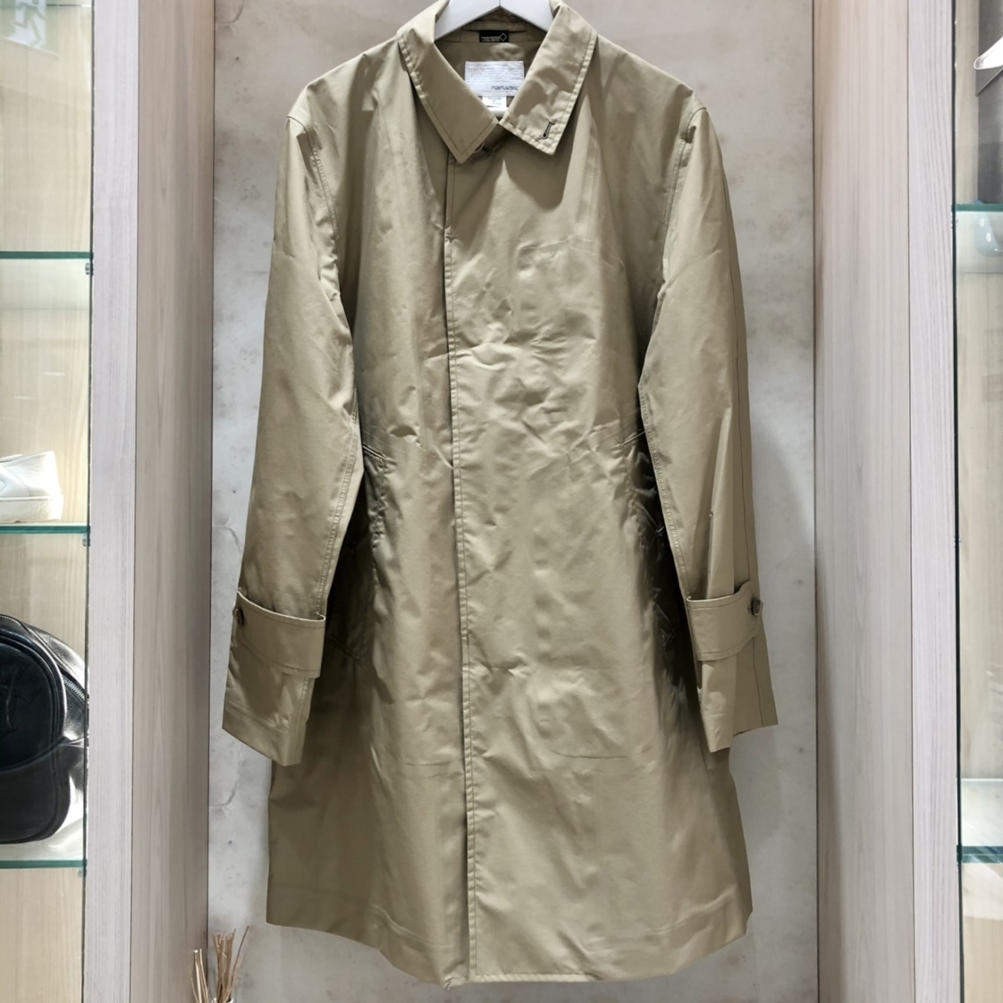 ナナミカのベージュ SUBS766 Soutien Collar Coatの買取実績です。