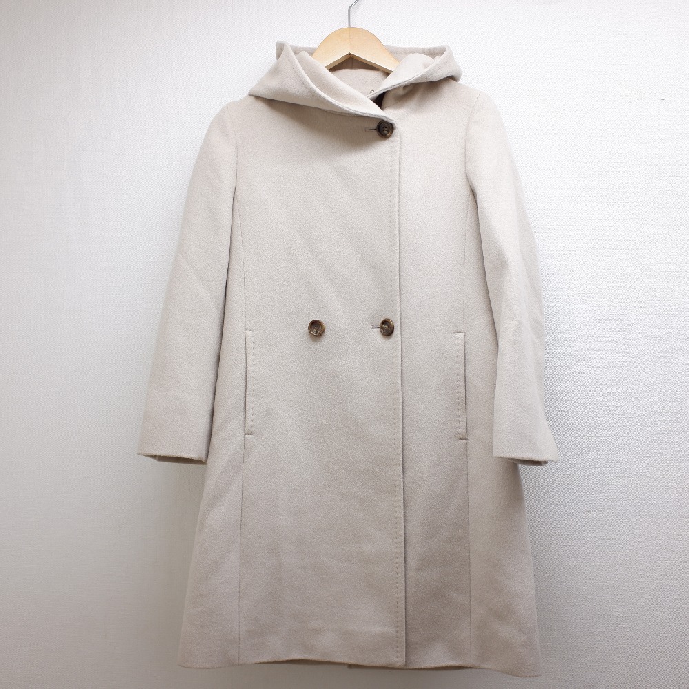 23区の19AW SCWSKW0502 ウールアンゴラ ビーバーフーデッドコートの買取実績です。