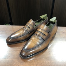 エコスタイル大阪心斎橋店にて、ベルルッティのANDY(アンディ)、レザーコインローファー/革靴(パティーヌ)を高価買取いたしました。状態は通常使用感のお品物です。