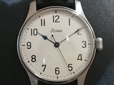 エコスタイル新宿店で、ストーヴァのMARINE マリーン クラシック40 アラビアインデックス 自動巻き腕時計を買取しました。状態は若干の使用感がある中古品です。