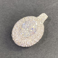 エコスタイル銀座本店で、Pt950 1.00 D0.70 オーバルカットダイヤモンドのペンダントトップを買取いたしました。状態は