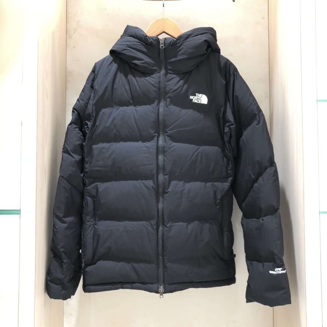 ノースフェイスのND91815 黒 BELAYER PARKA ダウンジャケットの買取実績です。