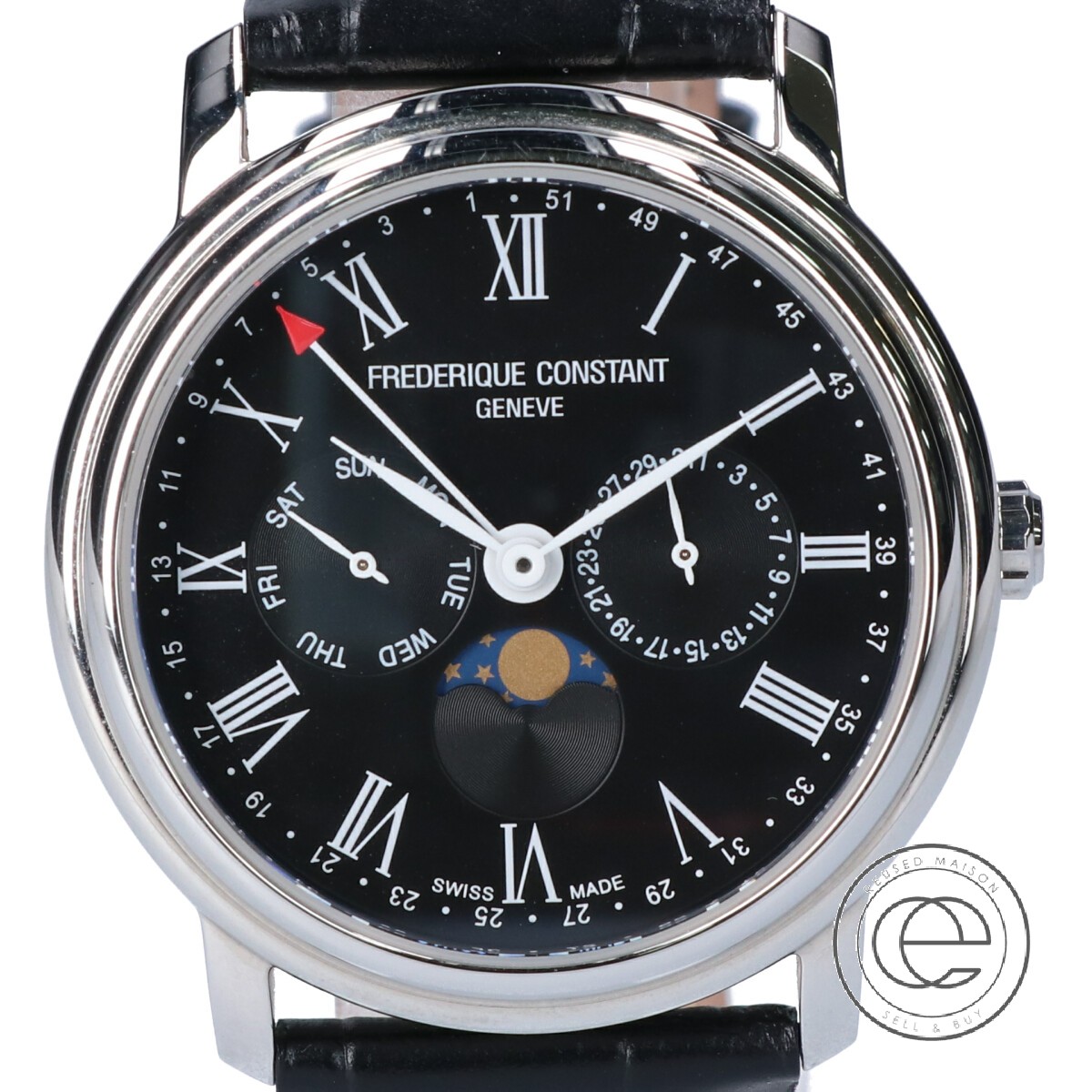 フレデリックコンスタントの270BR4P6 クラシックビジネスタイマー ムーンフェイズ クオーツ腕時計の買取実績です。