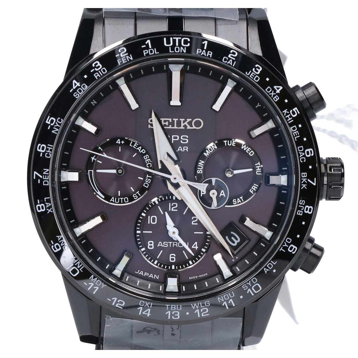 セイコーのアストロン/ASTRON　チタン　GPSソーラーウォッチ/腕時計　SBXC037 5X53-0AB0の買取実績です。