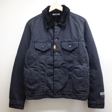 エコスタイル渋谷店で、マインデニム×ウィンダンシーの20AWのブラックのデニムボアジャケット(20MND-WAS001)を買取しました。状態は未使用品です。